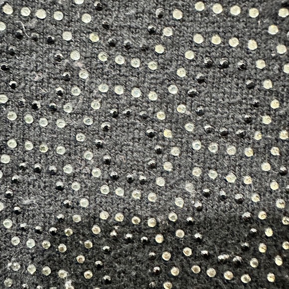 Lane Bryant Pullover‎ Sweater Women 18/20 Black Geometric Bedazzled Scoop Neck - Picture 8 of 12